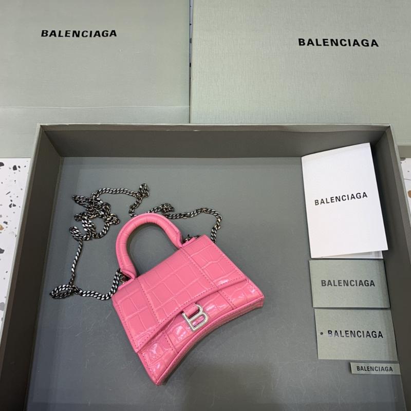 Balenciaga Bags 664676 Crocodile Pink